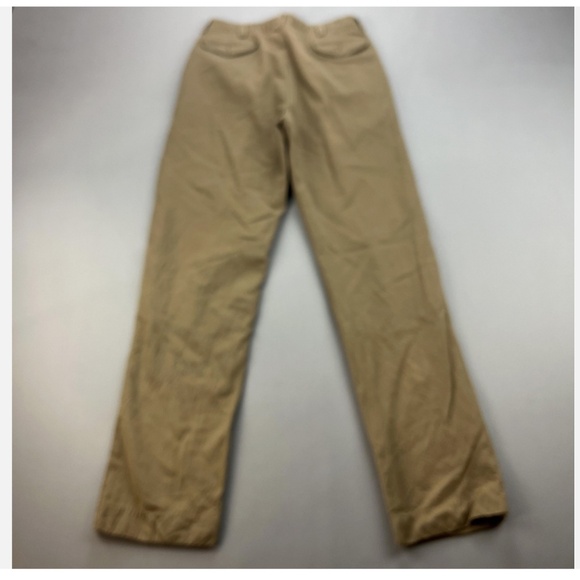 Vintage Ralph Lauren RRL Pants Trousers Mens 32x34 Tan Khaki Chino Button Fly - Picture 3 of 13